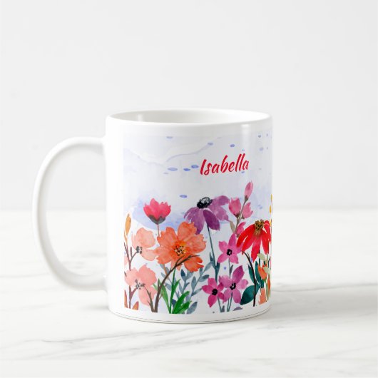 Gepersonaliseerde mok van de Schrift: "Vertrouw op (Links)