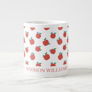 Gepersonaliseerde Mok van docenten Red Apple Pat