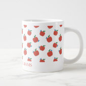 Gepersonaliseerde Mok van docenten | Red Apple Pat (Rechts)