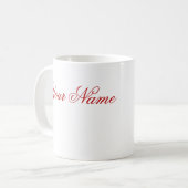 Gepersonaliseerde Mok van snoepgoed (Voorkant links)