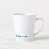 Gepersonaliseerde Mok voor de waardering van leerk (Rechts)