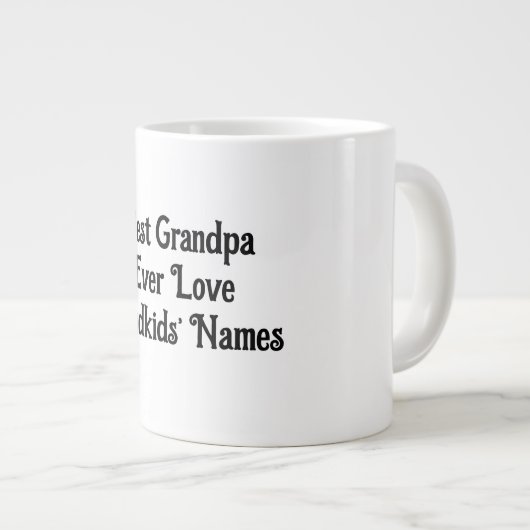 Gepersonaliseerde mok voor grootvaders (Voorkant rechts)