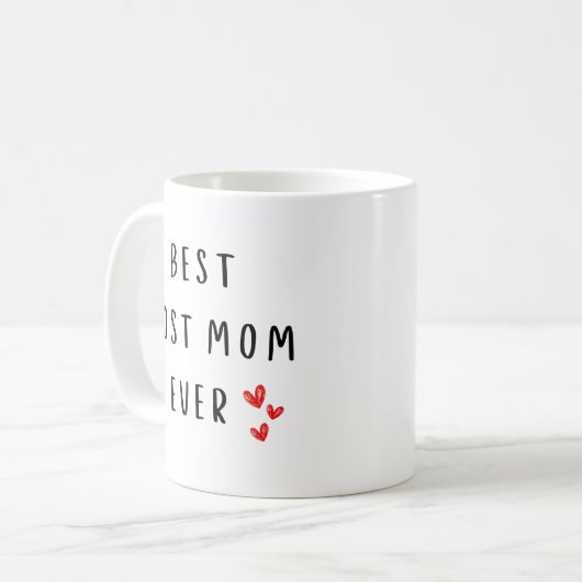 Gepersonaliseerde Mok voor Host Mom - Au Pair Gift (Voorkant links)