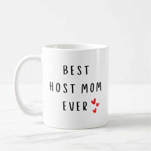 Gepersonaliseerde Mok voor Host Mom - Au Pair Gift (Links)