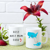 Gepersonaliseerde Mok voor Host Mom - Au Pair Gift