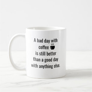 Gepersonaliseerde mok voor koffieliefhebbers met a