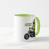 Gepersonaliseerde mokken voor augurken (Voorkant rechts)