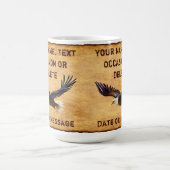 Gepersonaliseerde mokken voor vader, man. Adelaars (Center)