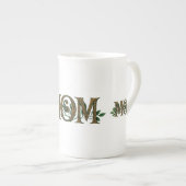 Gepersonaliseerde "Mom" Bone China Mok Design (Voorkant rechts)