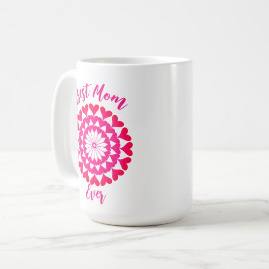 Gepersonaliseerde Mom Coffee Mok - Aangepaste Moed (Voorkant links)