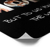 Gepersonaliseerde Mom Foto Quote Wall Art Print (Hoek)