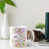 Gepersonaliseerde Mom Mok - Handen & Hart 3D Effec