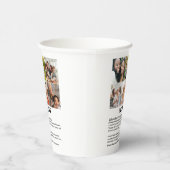 Gepersonaliseerde Mommy Definition 6 Fotocollage Papieren Bekers (Rechts)