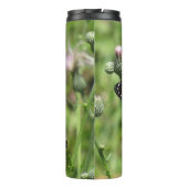 Gepersonaliseerde monboogvlinder thermische tromme thermosbeker (Achterkant)