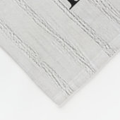 Gepersonaliseerde Monogram 6 Fotocollage Fleece Deken (Hoek)