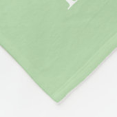 Gepersonaliseerde Monogram 6 Fotocollage Fleece Deken (Hoek)