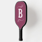 Gepersonaliseerde Monogram Berry Pickleball Paddle (Links)