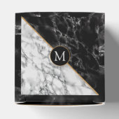 Gepersonaliseerde Monogram Cadeaudoos met uw brief Bedankdoosjes (Bovenkant)