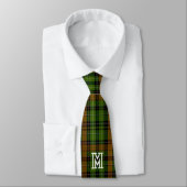 Gepersonaliseerde Monogram Clan Cockburn Tartan Stropdas (Gebonden)