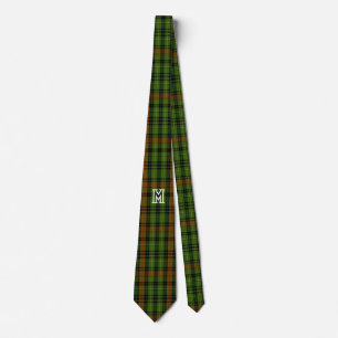 Gepersonaliseerde Monogram Clan Cockburn Tartan Stropdas