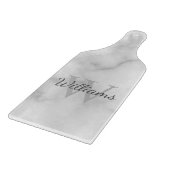 Gepersonaliseerde monogram en de Marmer van de Naa Snijplank (Hoek)