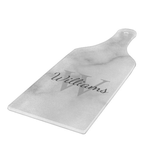 Gepersonaliseerde monogram en de Marmer van de Naa Snijplank (Hoek)