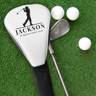 Gepersonaliseerde Monogram Golf Swing Golfheadcover