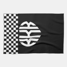 Gepersonaliseerde Monogram Initialen Keukendoek Theedoek