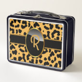 Gepersonaliseerde Monogram Leopard Print (Voorkant)