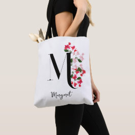 Gepersonaliseerde Monogram Naam Canvas tas - Lette