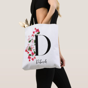 Gepersonaliseerde Monogram Naam Canvas tas - Lette