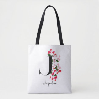 Gepersonaliseerde Monogram Naam Canvas tas - Lette