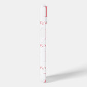 Gepersonaliseerde Monogram Naam Minimale Stijlvoll Case-Mate iPhone Case (Achterkant / Rechts)