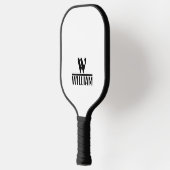 Gepersonaliseerde Monogram Naam Pickleball Paddle (Links)