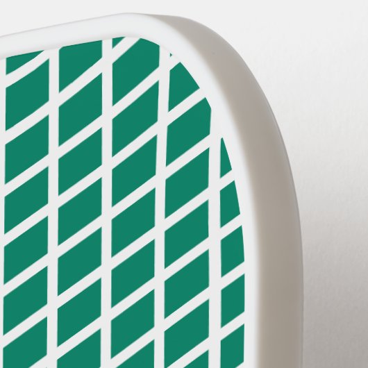 Gepersonaliseerde Monogram Naam Pickleball String Paddle (Links Detail)