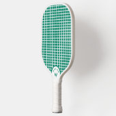 Gepersonaliseerde Monogram Naam Pickleball String Pickleball Paddle (Links)