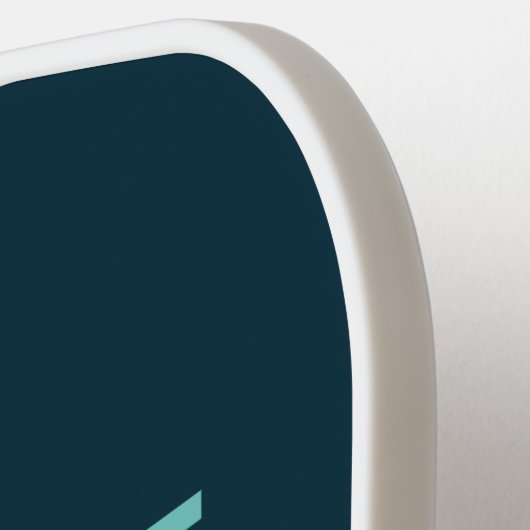 Gepersonaliseerde Monogram Pickleball Paddle (Links Detail)