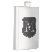 Gepersonaliseerde monogram roestvrijstalen heupfle heupfles (Rechts)