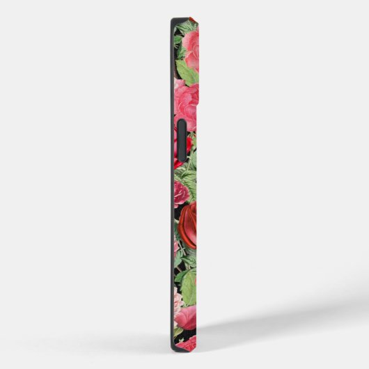 Gepersonaliseerde Monogram Roos Telefoonhoes Case-Mate iPhone Case (Achterkant / Rechts)