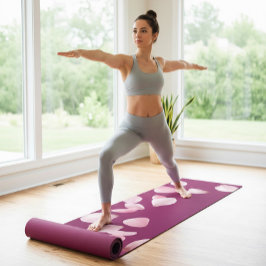 Gepersonaliseerde Monogram Yoga Mat met Sakura Pet