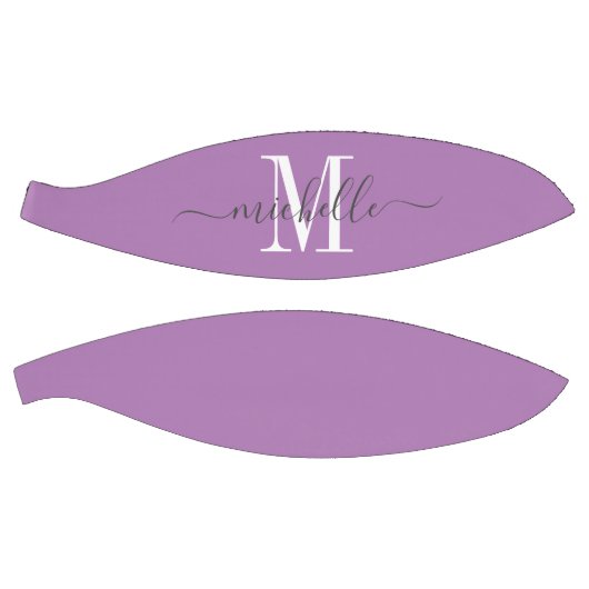 Gepersonaliseerde monogrammed Girl's Lavender Basketbal (Panelen)
