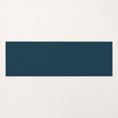 Gepersonaliseerde Monogrammed Rood en Zwart Gradat Yogamat (Achterkant (horizontaal))