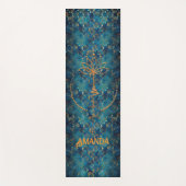 Gepersonaliseerde Monogrammed Yoga Matten (Voorkant)
