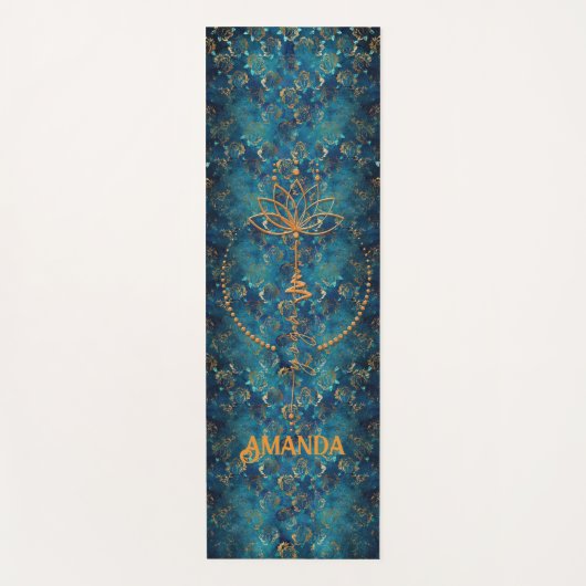 Gepersonaliseerde Monogrammed Yoga Matten (Voorkant)
