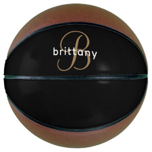 Gepersonaliseerde Monogrammen Basketball Basketbal