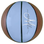 Gepersonaliseerde Monogrammen Basketball Basketbal (Verticaal)