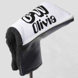Gepersonaliseerde Monogramnaam Golfheadcover