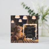 Gepersonaliseerde mooie digitale zwangerschapsaank kaart (Staand voorkant)