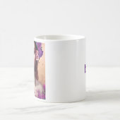 Gepersonaliseerde mooie Enchantress Fantasy AI Art Koffiemok (Center)