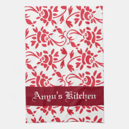 Gepersonaliseerde mooie Hongaarse kunst Theedoek